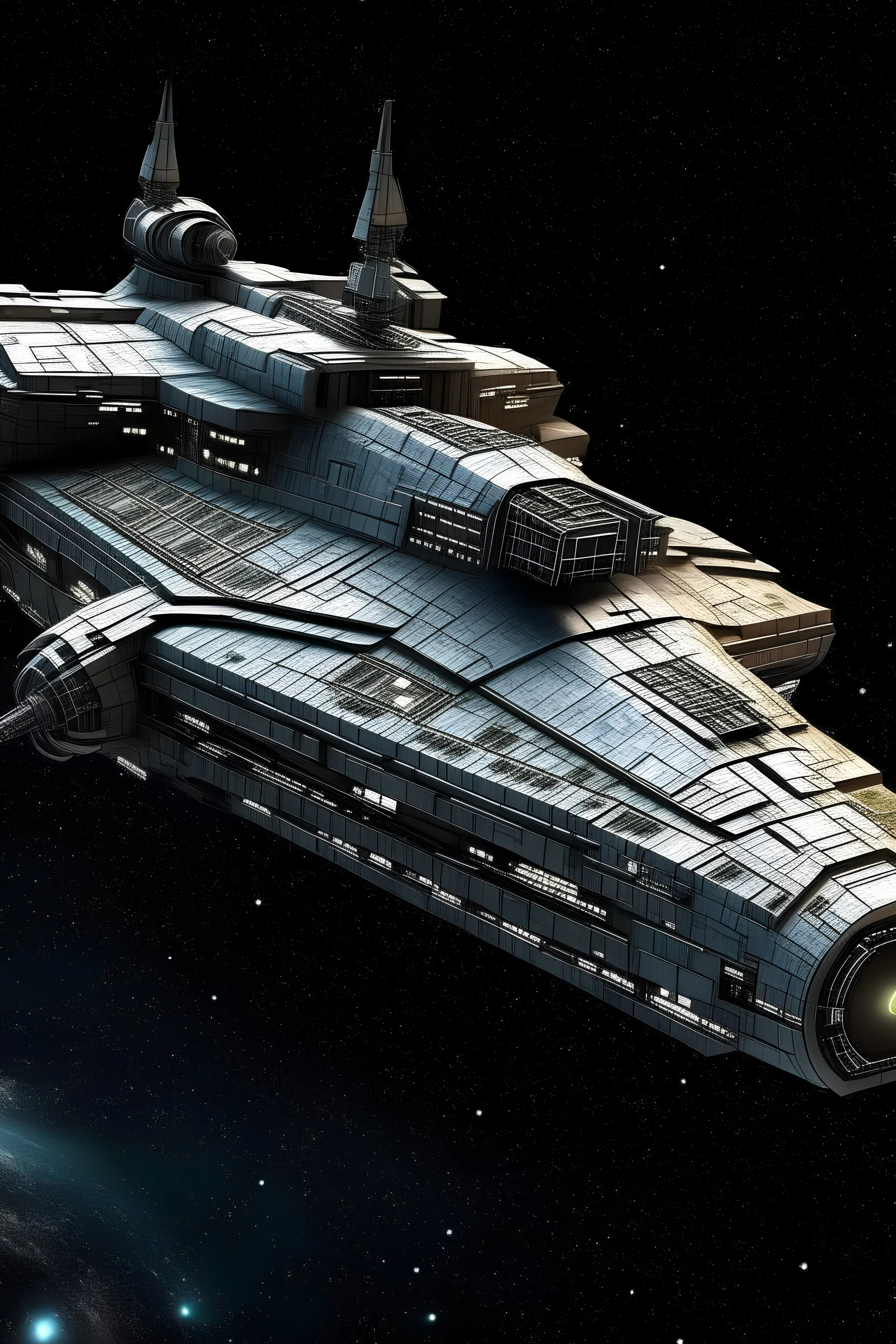 starfield ship, star wars or startrek design