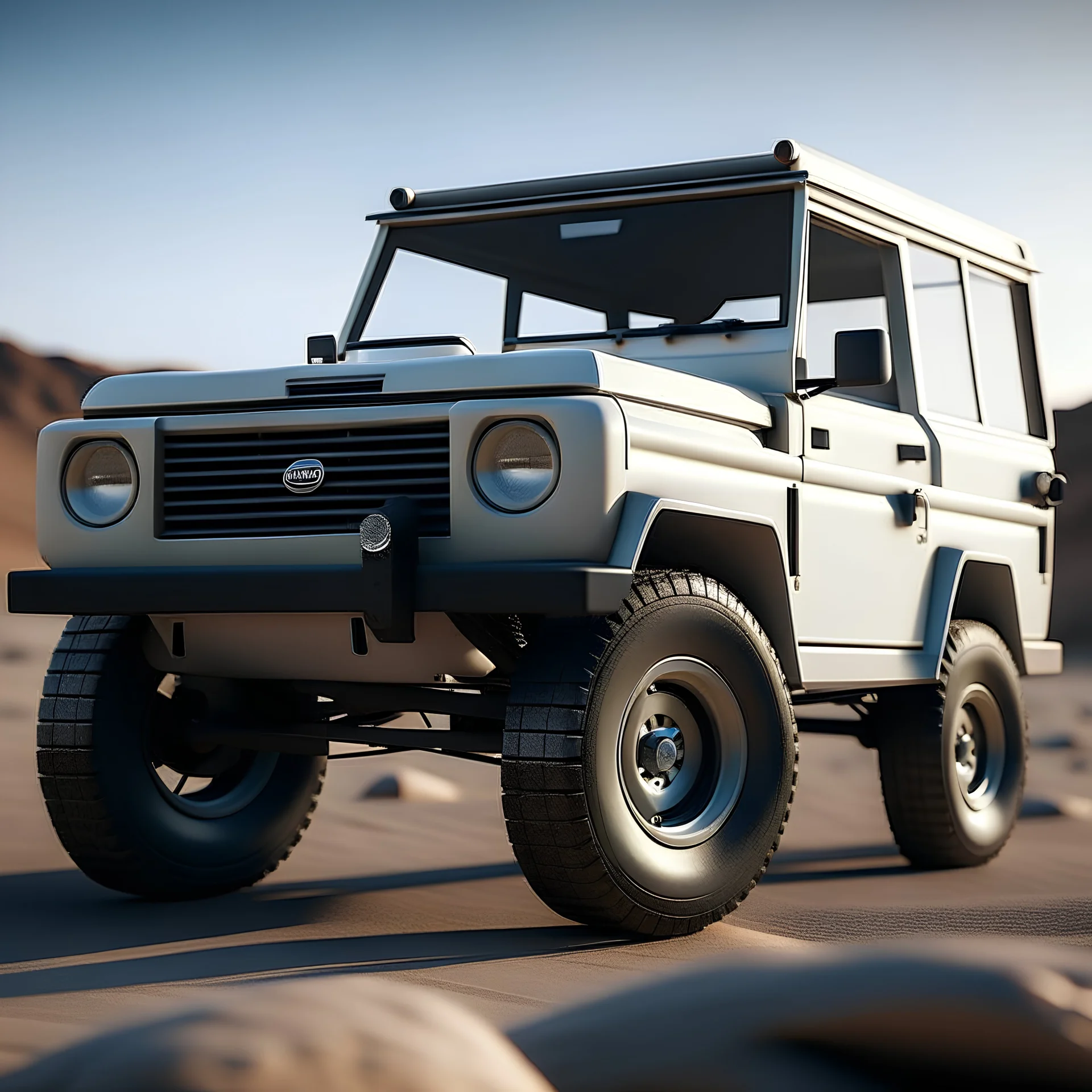 generate me an aesthetic complete image of a new model landcruser