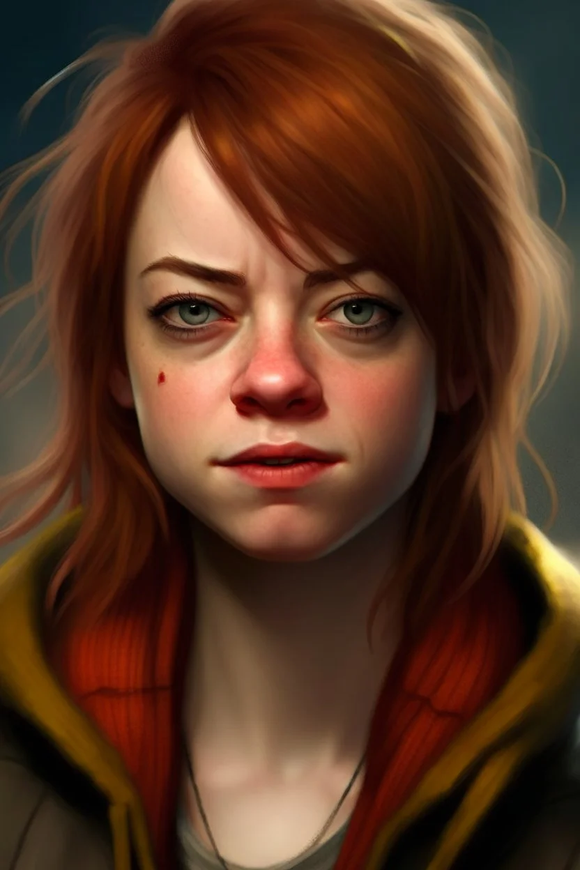 emma stone as young gypsy fighter