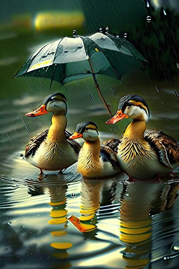 Nice weather for ducks