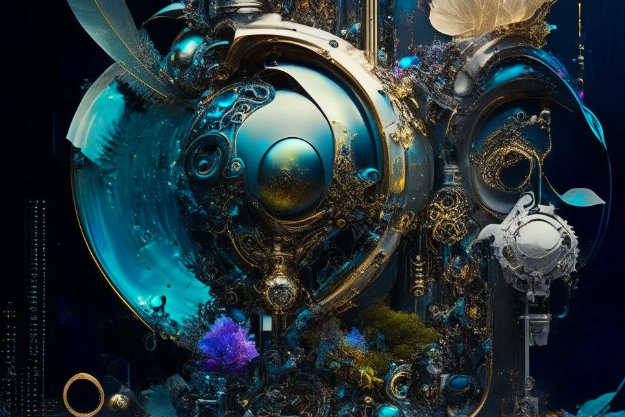 Artificial Intelligence background still-life objects, Leadership, empowering, details, yin and yang, composition, objects artificial intelligence, coding, cipher, high-tech, technology, code & machine, leadership, code, sci-fi background, Breathtaking Fantasy core Artwork By Android Jones, Jean Baptiste Monge, Alberto Seveso, Erin Hanson, Jeremy Mann. Intricate Photography, A Masterpiece, 8k Resolution Artstation, Unreal Engine 5, Cgsociety, Octane Photograph