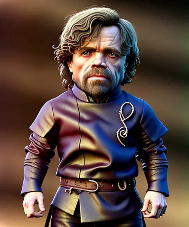 Tyrion Lannister toddler, full body, soft skin, dramatic lighting, hyper realistic