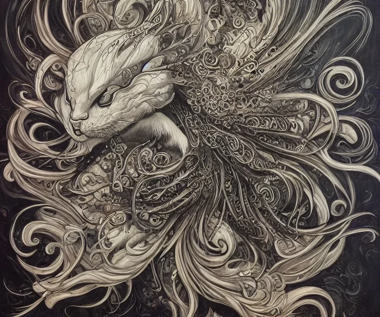 a beautiful painting of leady by aaron horkey, trending on artstation