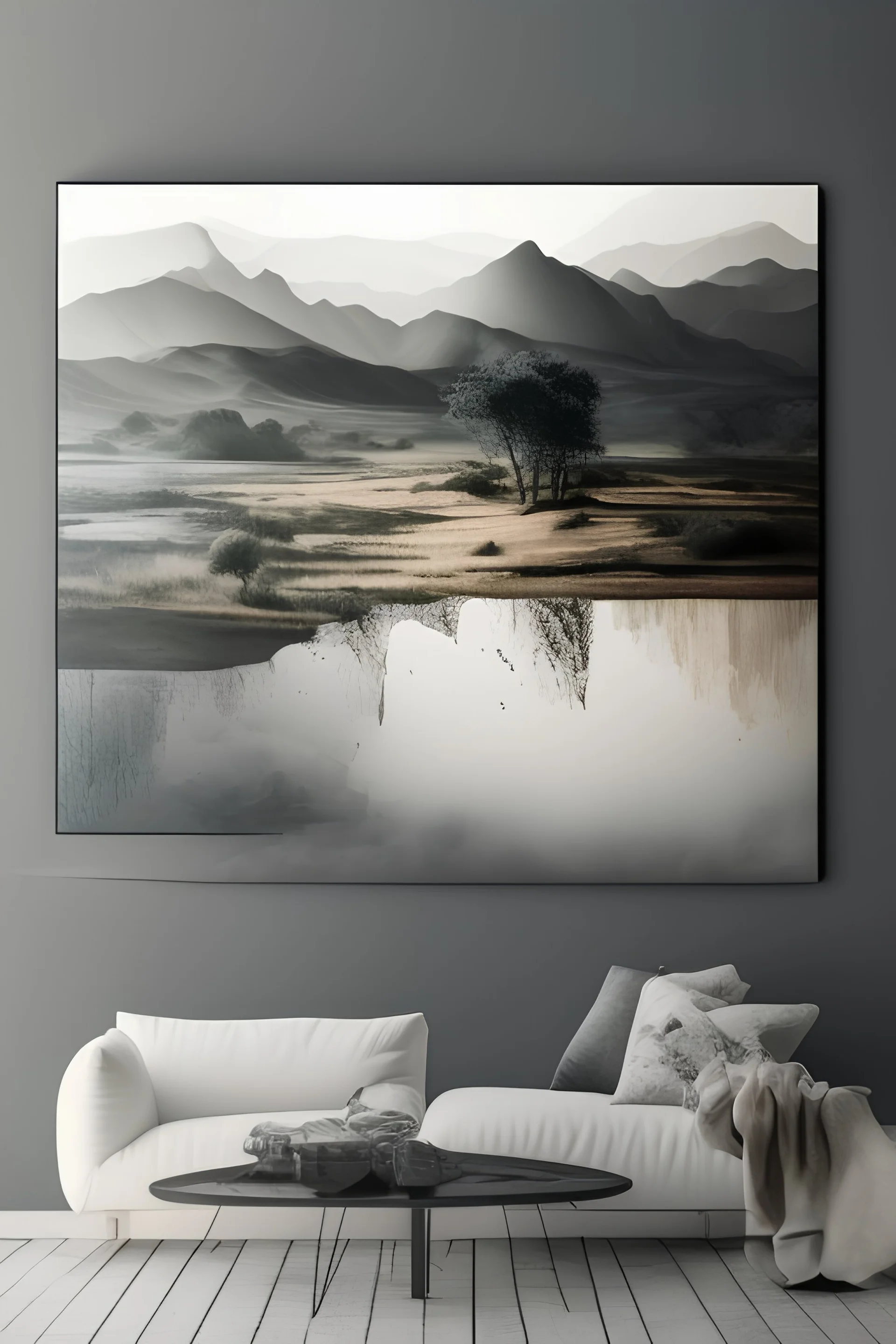 ART76 - Landscape Prints. Get your hands on our exclusively designed wall decor that provides a dynamic feature to your living room decor. Furthermore, our wall art adds soul to your space. The best part about putting wall art prints in your living room is that they reflect your taste. Marrutt 230gsm Archival Matte Photo Paper ensures premium quality print output and can keep its good condition intact for decades. For some designs we print on Premium Satin/Oyster paper to stand out and