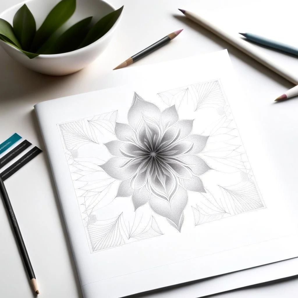 Mindfulness coloring book