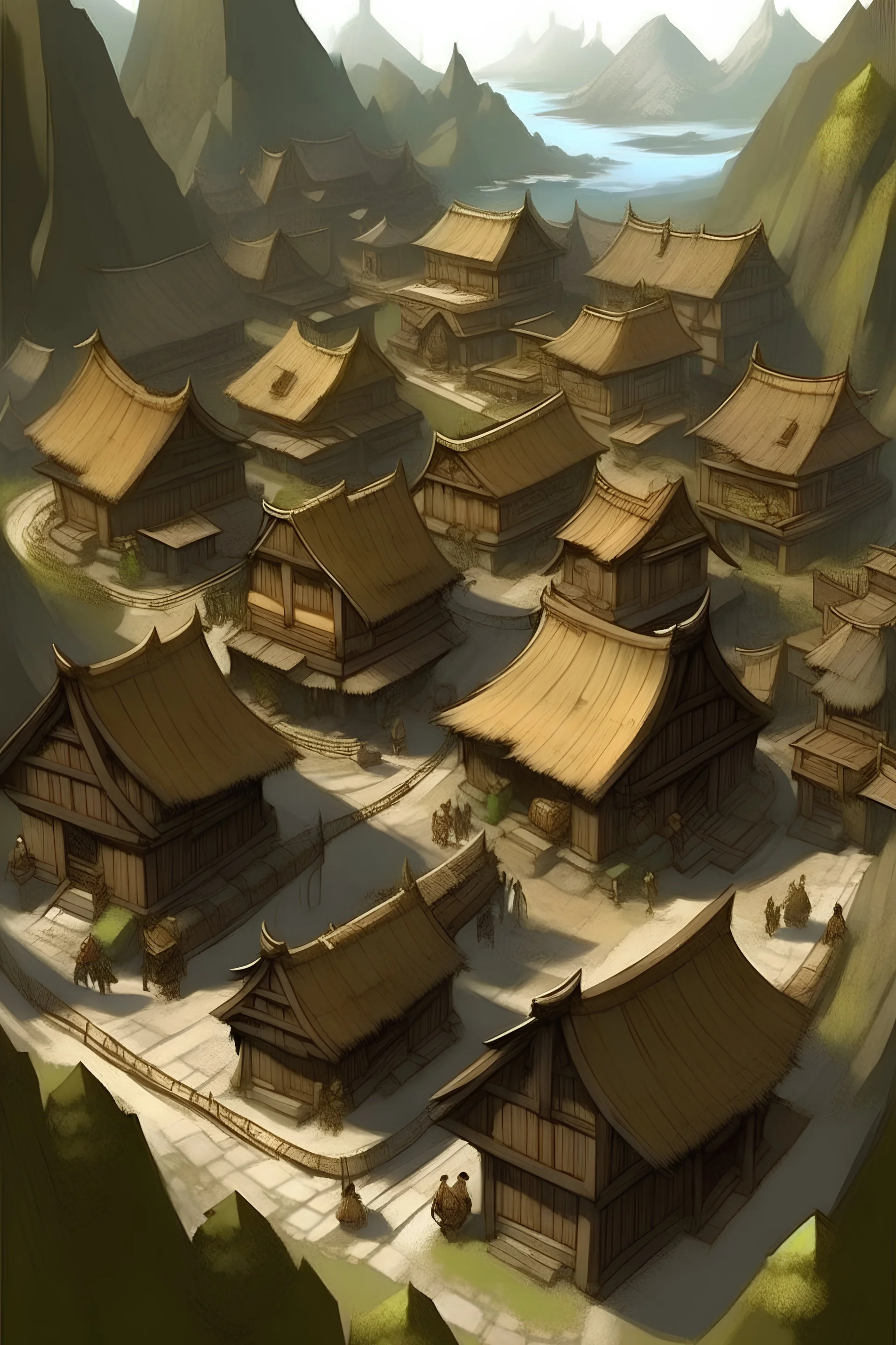 prospering, mining town filled with dwarves dnd