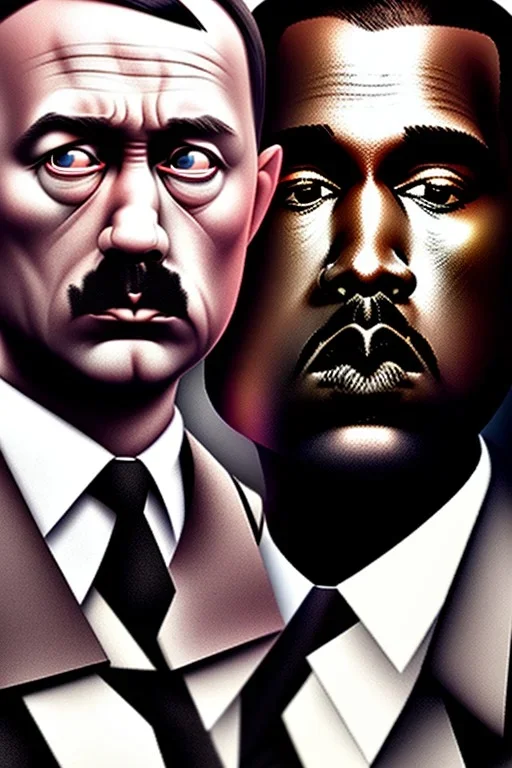 Hitler and Kanye West take a selfie together