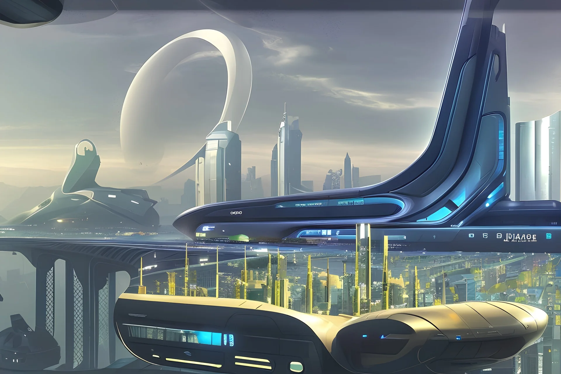 futurist city