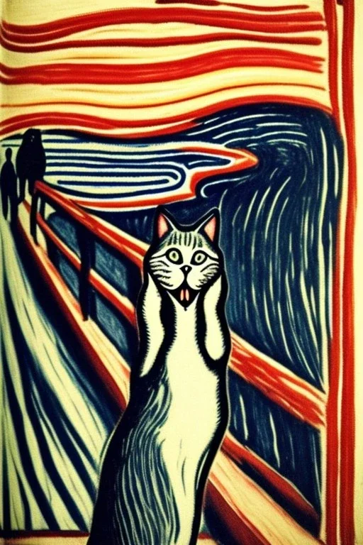 Katze Edvard Munch Der Schrei