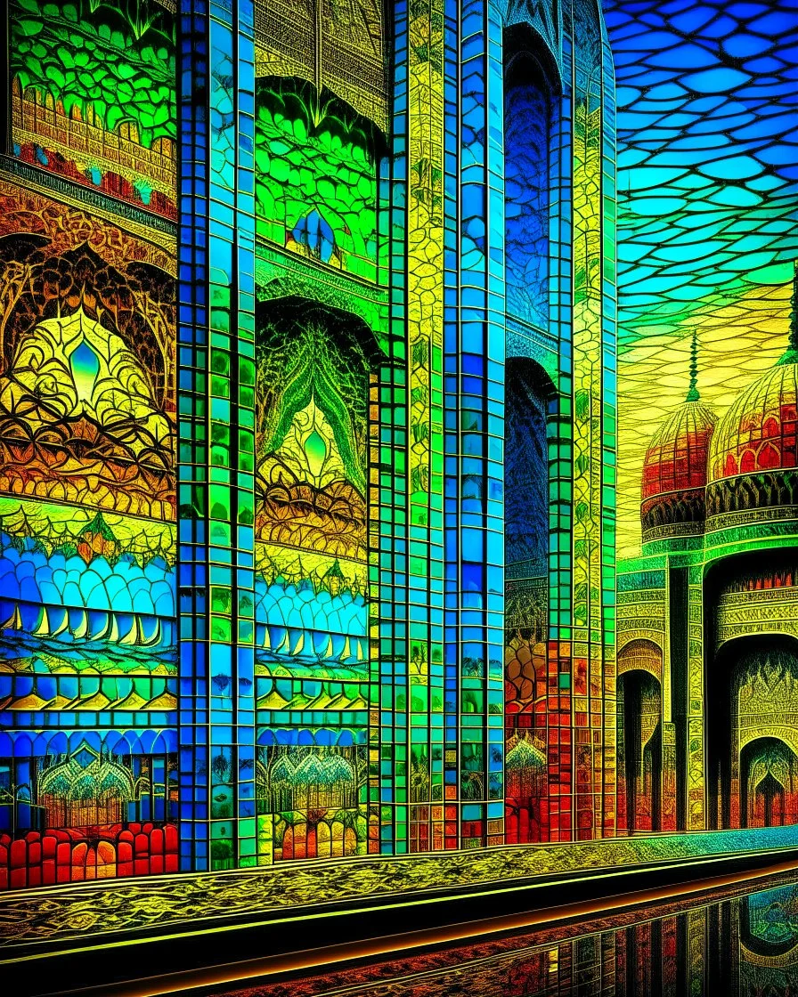 Micromosaic, Wood-Carving, Forms of Persepolis in Wildlife Photography, Hyperspectral Imaging, Calotype, Lens Flare, Colorful, Electric Colors, 4-Dimensional, Extradimensional, 64k, background in all colors,