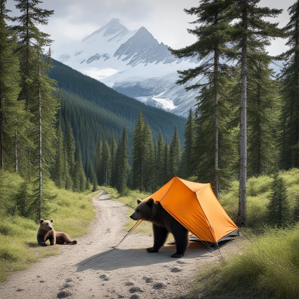 A ranger walked from his tent 10 km southwards, turned east, walked straight eastwards 10 km more, met his bear friend, turned north and after another 10 km found himself by his tent. What colour was the bear and where did all this happen?
