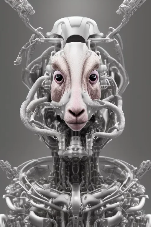 sheep brain cyborg, matrix style