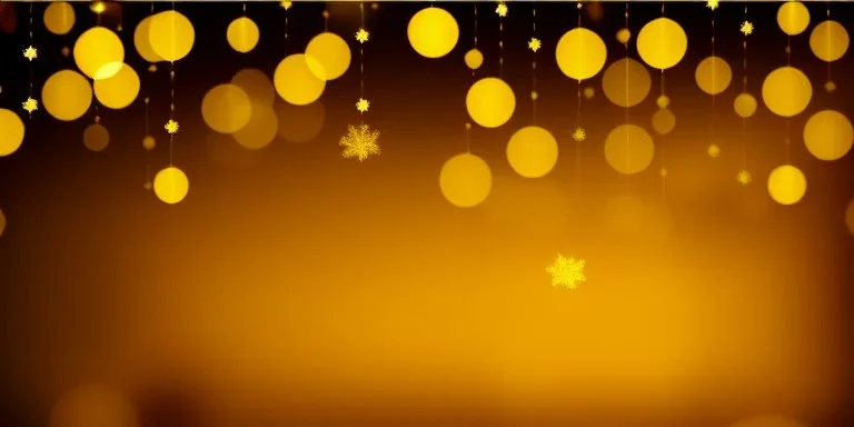 Festive abstract bokeh background - golden bokeh lights, beige - New Year, Anniversary, Wedding, banner