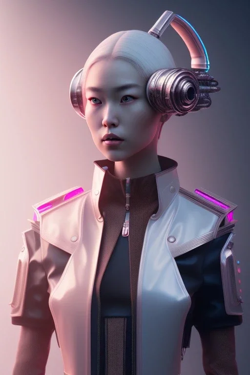 Portrait, Front image, cyberpunk Asian woman with rabbit mask, black pink color, latex dress, highly detailed, concept art, smooth, unreal engine 5, god rays, ray tracing, RTX, lumen lighting, ultra detail, volumetric lighting, 3d, finely drawn, high definition, high resolution.