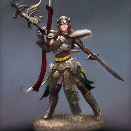 Valkyrie warrior, battle