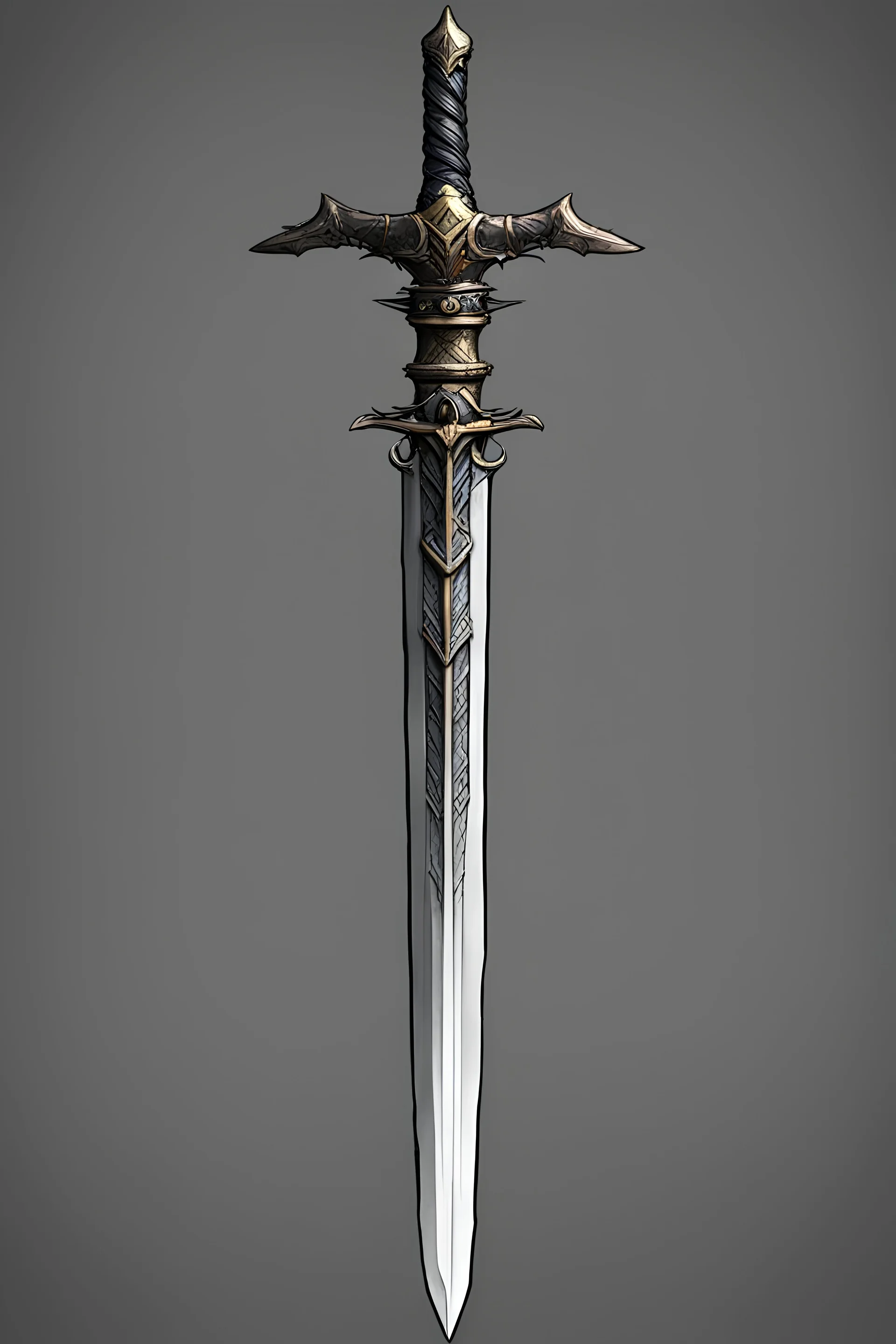 Spine sword