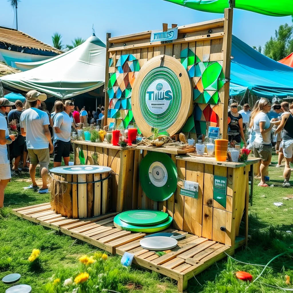 ecological thins in a music festival