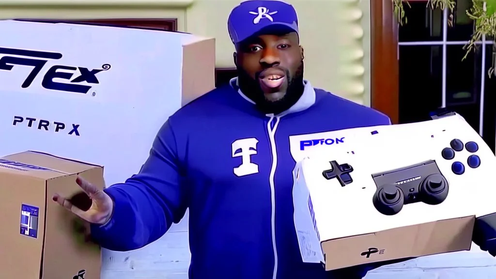 Tyrone steals playstation5 controller from fedex delivery