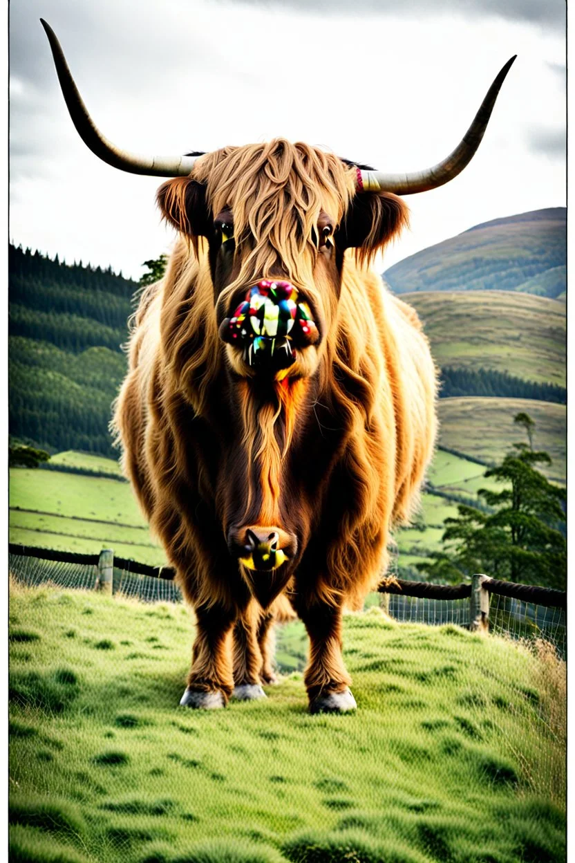 Giant highland cow 怪獣
