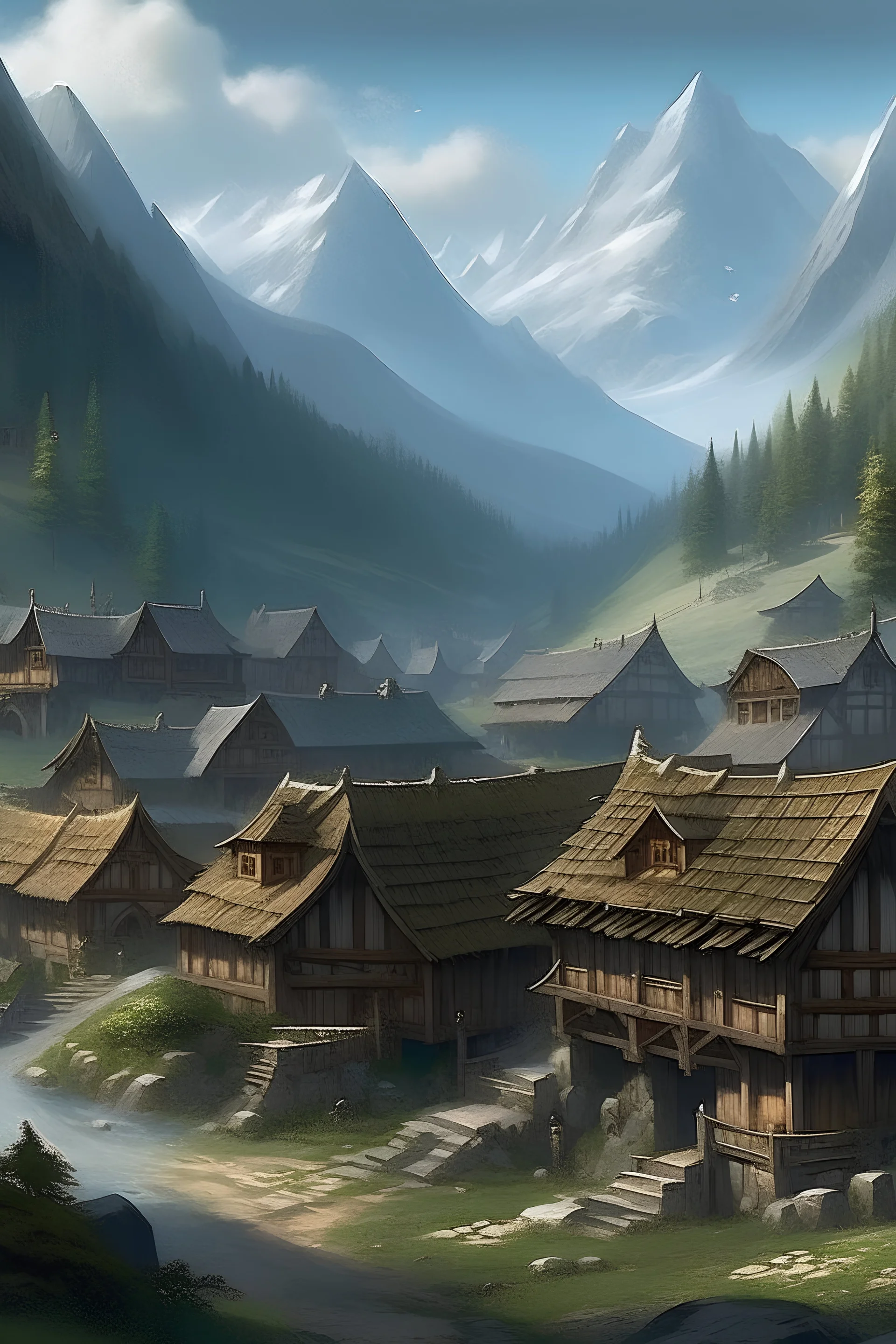 Mountain village