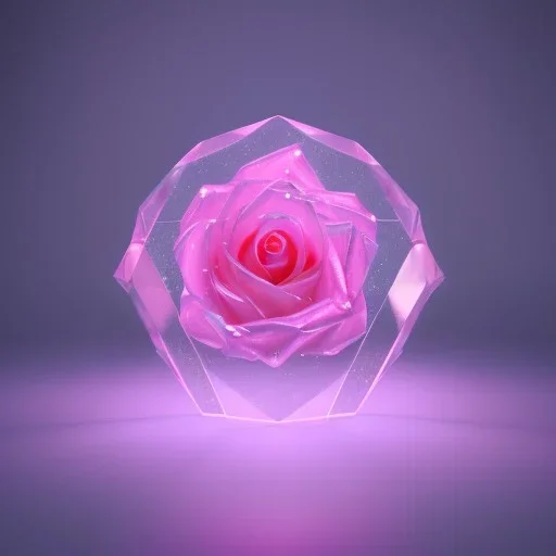 transparent crystal rose, cinema lighting, unreal engine 5, cinema4d, octane render, shine,hyperphotorealistic