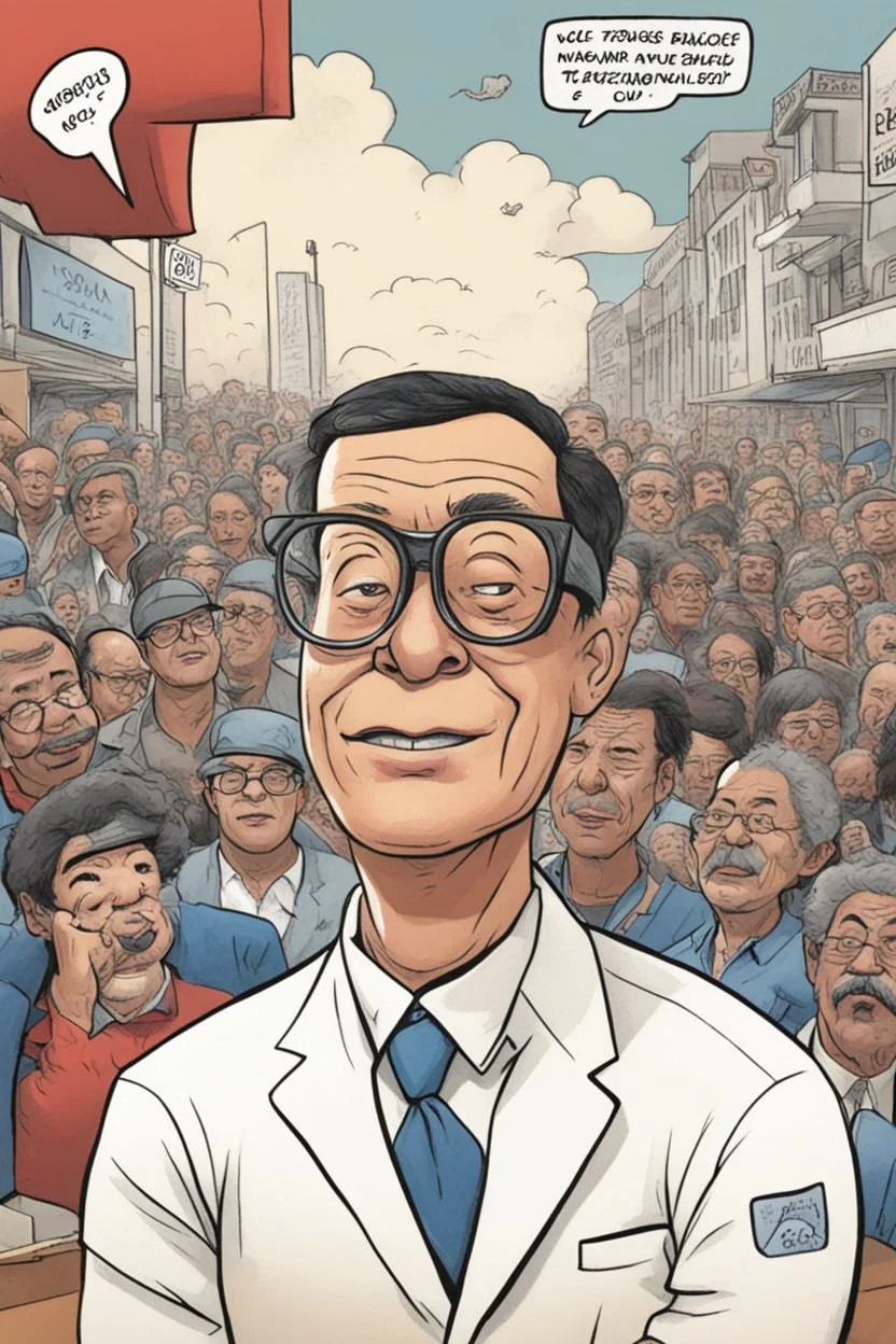 Cómic de Gustavo Petro