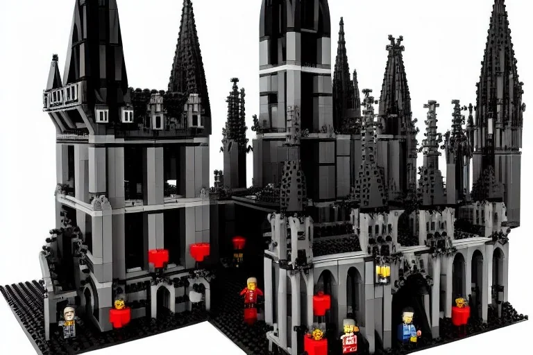 Gothic Metropolis made by lego