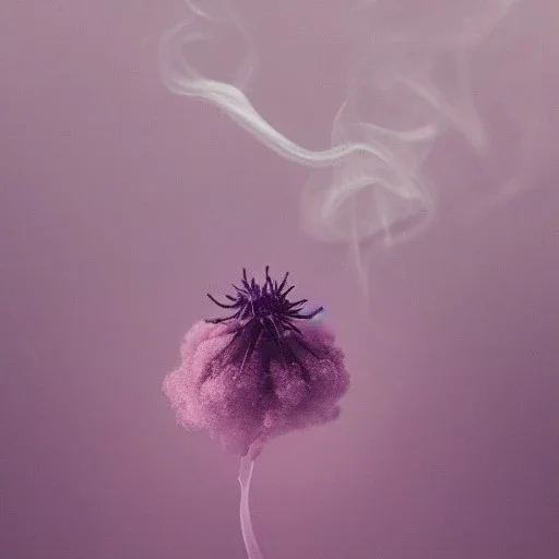 tiny delicate smoke and steam flower, beautiful composition, smoke effect, steam effect, pastel colors, plain solid color, highly intricate, extremely ornate, highly detailed, photorealistic, chiaroscuro, aesthetic layout, monochrome pantone, minimalist photography, hyper realistic, octane render, minimalist art