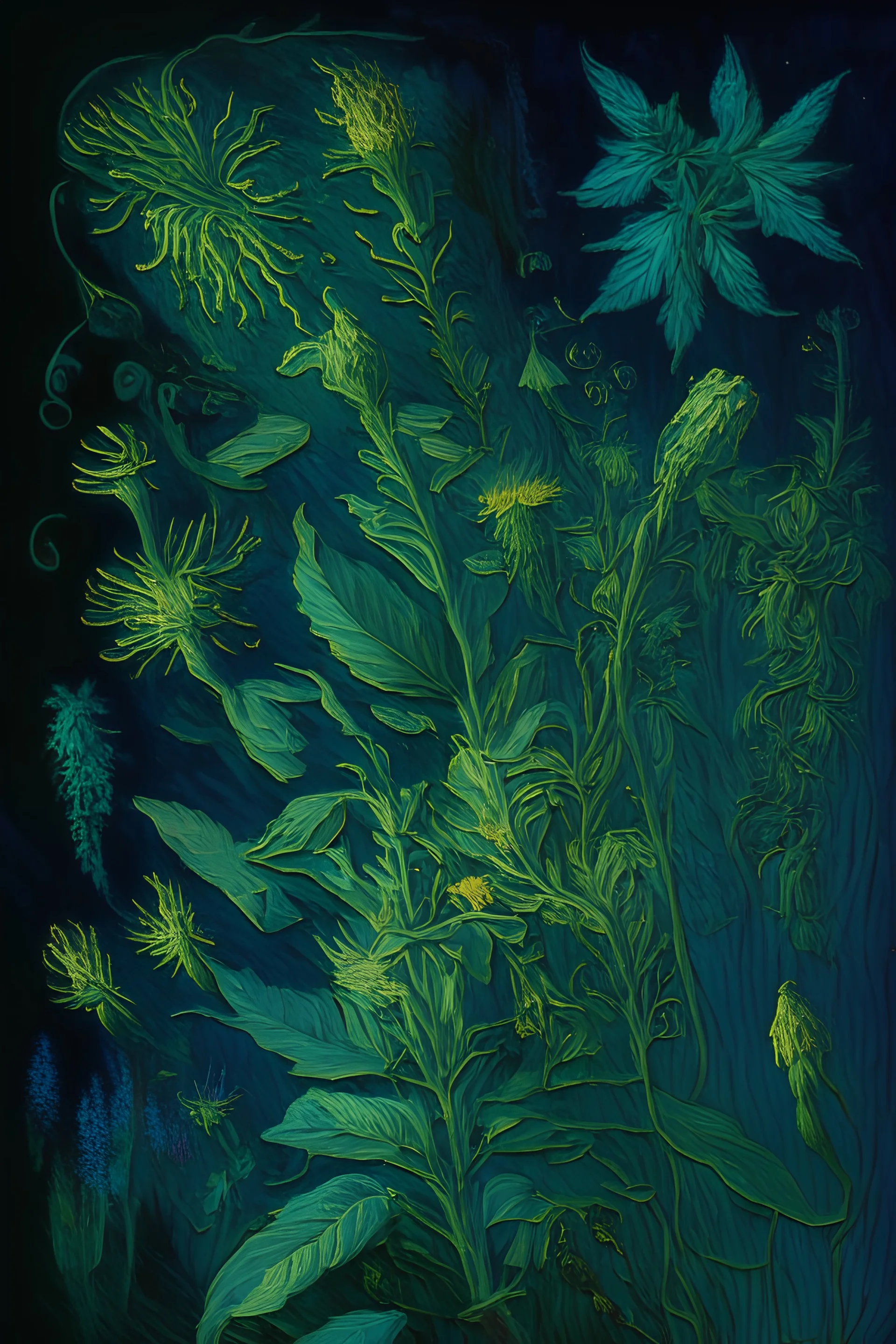 Magical herbs by van gogh