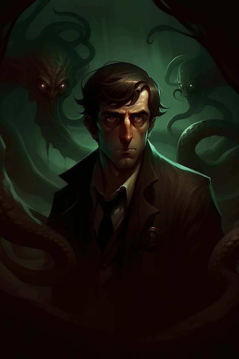 An eldritch horror, dark look