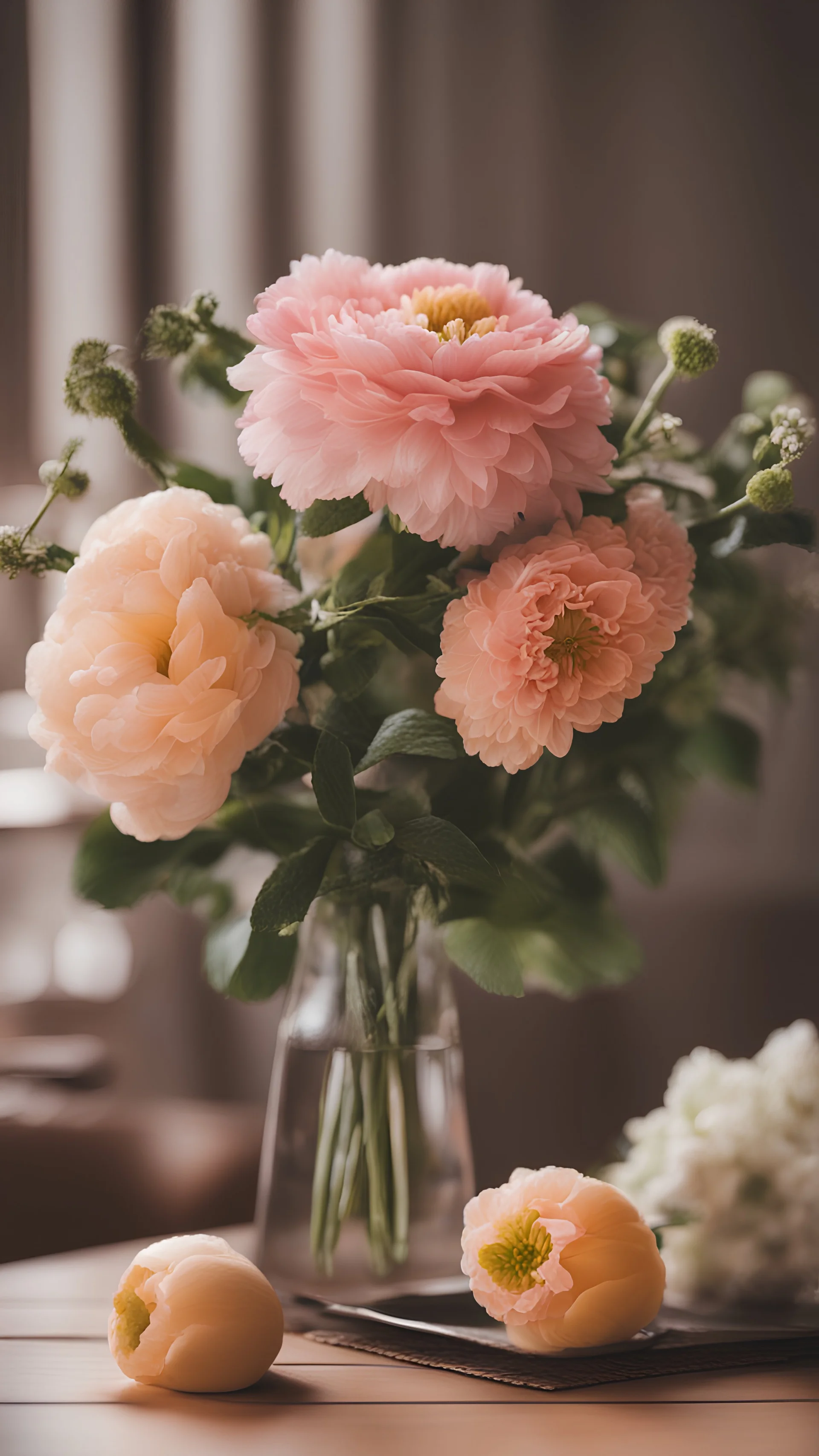 Flowers on the table