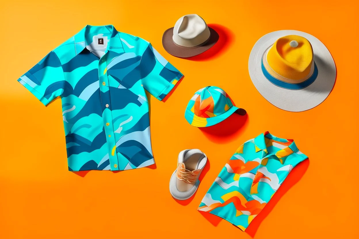 cool fun beach brand beach wear design abstract objects like havana brand