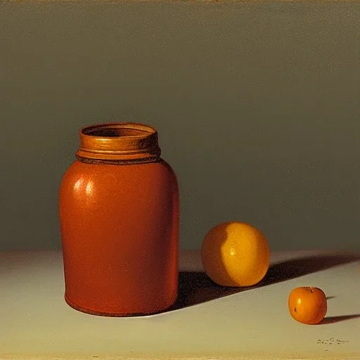 still life jar