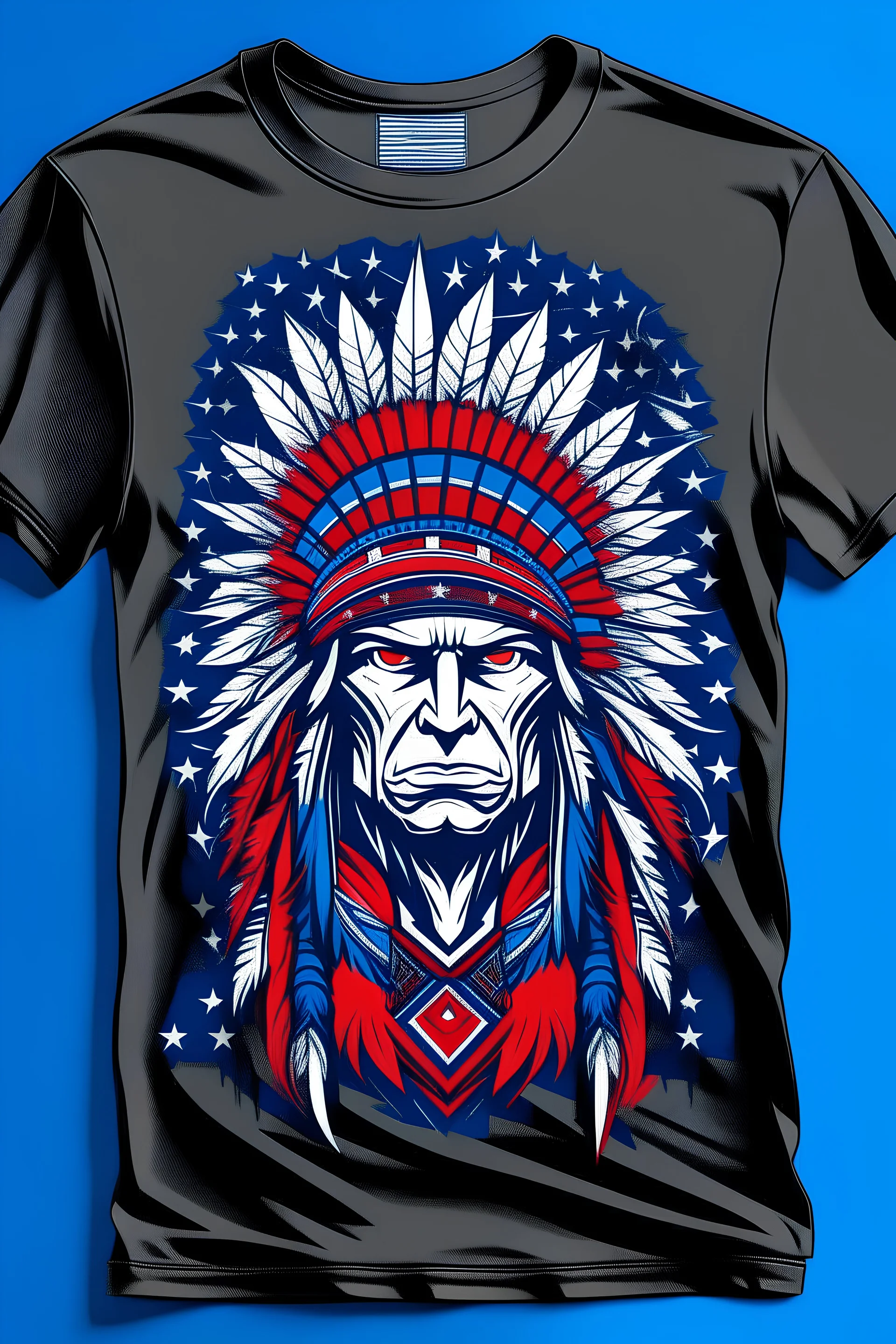 make a gym shirt for patriotic indians