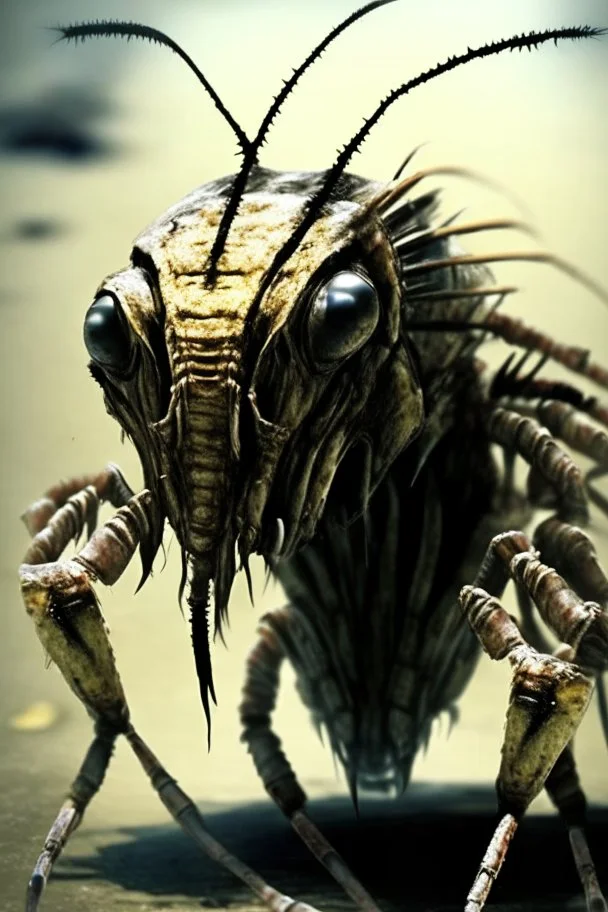 a shrimp like the movie "district 9"