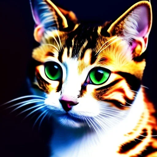 Ultra detailed fullbody Portrait in oil on canvas of a cat,extremely detailed digital painting,extremely detailed face,crystal clear Big eyes, mystical colors ,perfectly centered image, perfect composition, rim light, beautiful lighting,masterpiece,8k, stunning scene, raytracing, anatomically correct, in the style of Wizyakuza and robert e howard and InHyuk Lee and Ohrai Noriyoshi and Simon Bisley.