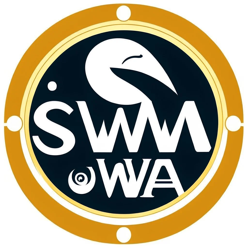 A logo called Swa is the main logo in Arabic, and it is under the name Swa in English