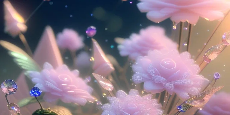 crystal subtle flower in a galactic ambiance beautiful fairy, transparent, delicate colors, in the foreground, full of details, smooth，soft light atmosphere, light effect，vaporwave colorful, concept art, smooth, extremely sharp detail, finely tuned detail, ultra high definition, 8 k, unreal engine 5, ultra sharp focus