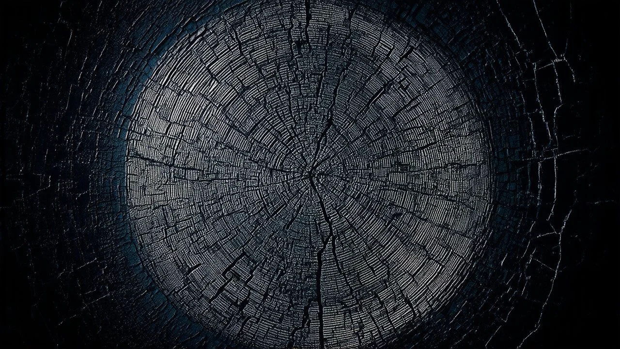 effect, rotate circle, front, texture, meterial, black background, cracked, realistic, realism