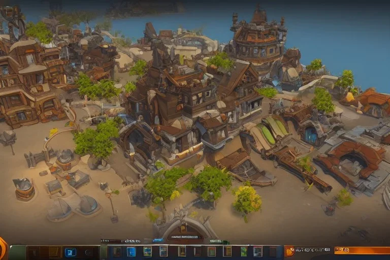 Torchlight 2 architecture concept in overwatch