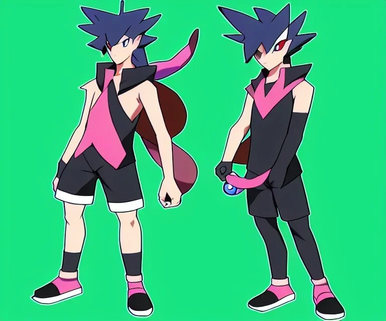 male poison type pokemon gym leader.