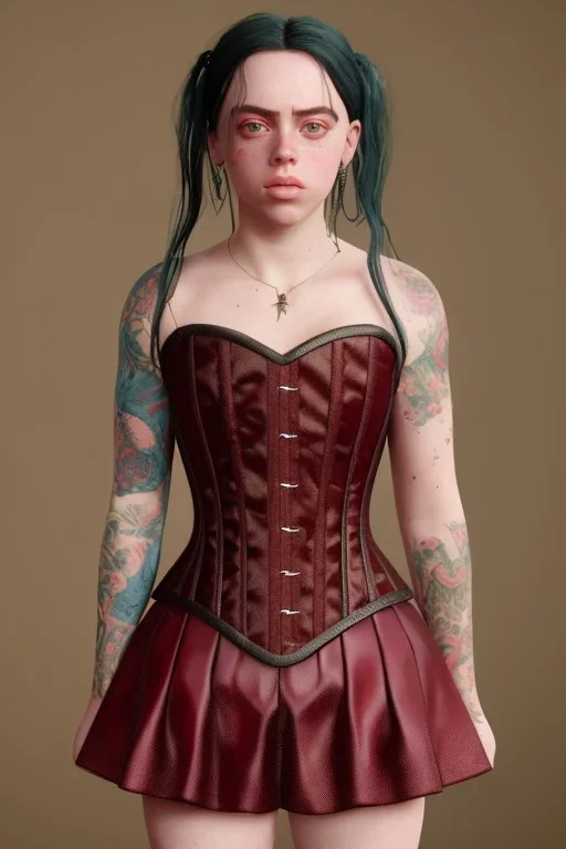 Billie Eilish, corset