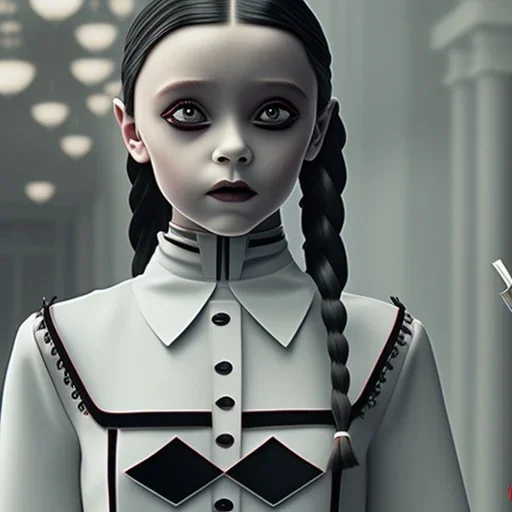 wednesday addams jenna ortega baş rol netflix dizisi 2022