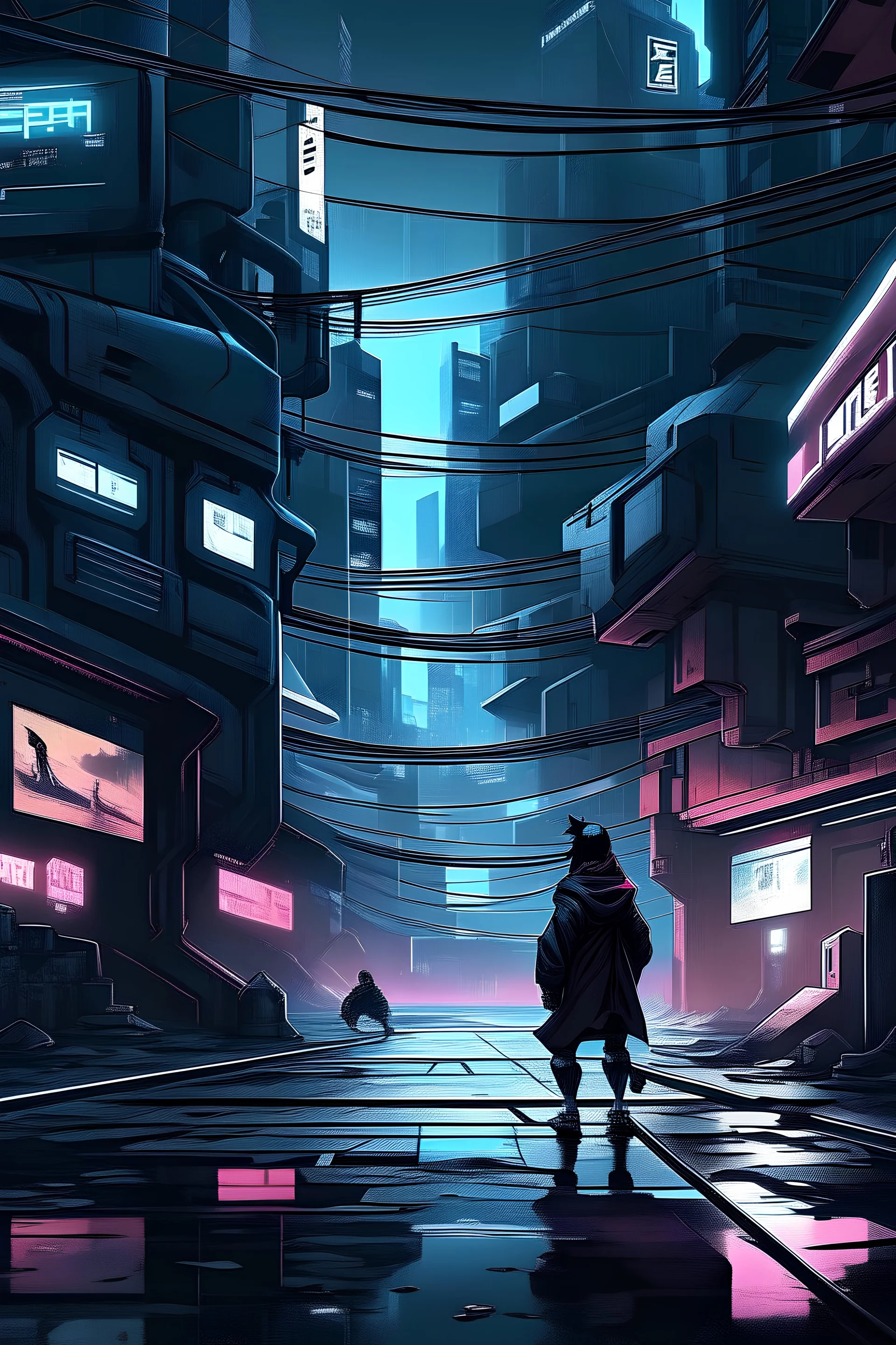 street flow fitness cyberpunk template