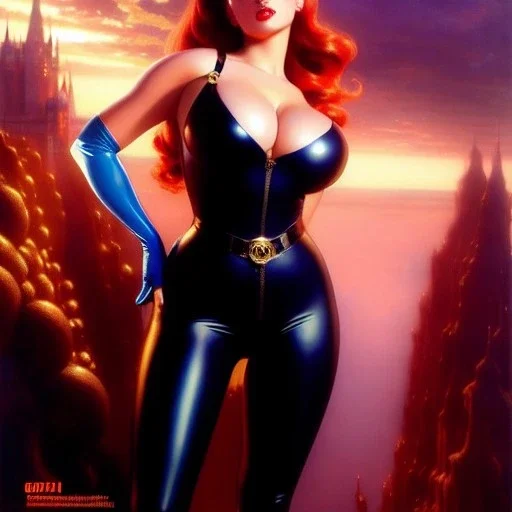 fullbody portrait 'beautiful sexy busty mature Belle(Disney)',wearing black skintight latex suit,hyperrealistic skin,Hyperrealistic Big eyes,painting by gaston bussiere, greg rutkowski, yoji shinkawa, yoshitaka amano, tsutomu nihei, donato giancola, tim hildebrandt, oil on canvas, cinematic composition,sharp image, extreme detail,((fit full head inside picture)),32k