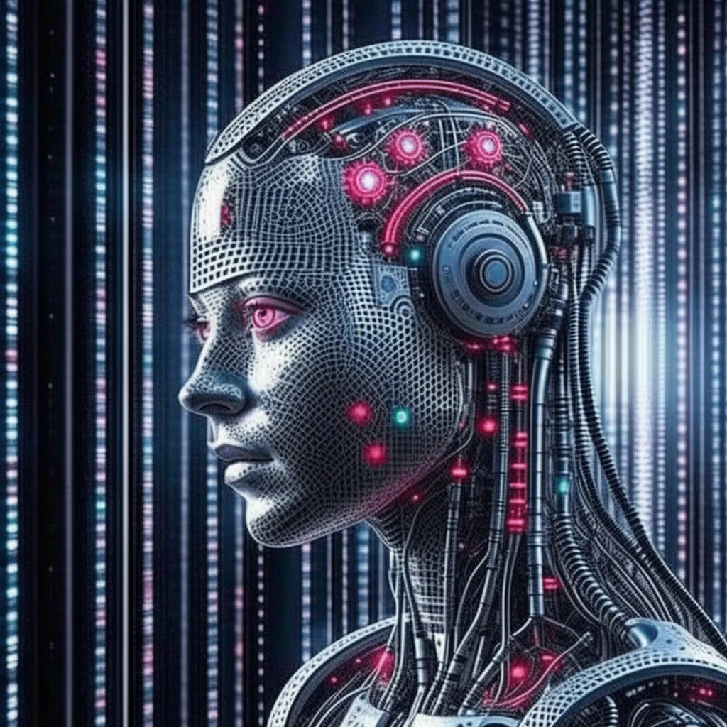 Technology of the future Show the world what it will be like when artificial intelligence comes