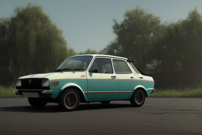 Renault 12 car ,