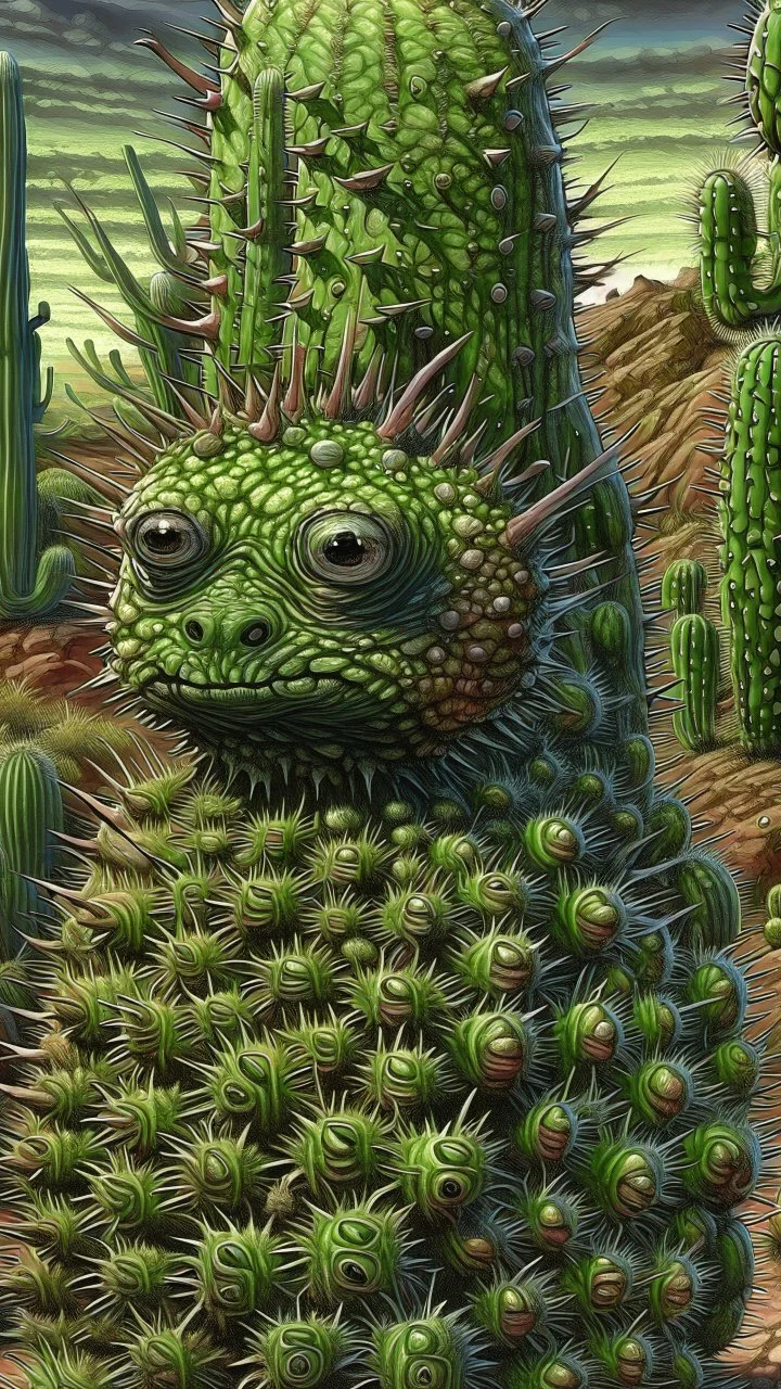 Busch painting style nightmare, by Daniel Merriam, by Albrecht Altdorfer, surreal, abstract, cactus growing Modifiers: fantasy intricate very attractive beautiful Unreal Engine hdr cinematic postprocessing pencil sketch black ink Craig Rutkowski more Magic Prompt A surreal fantasy portrait of a hypercomplex cactus sylph with a perfectly symmetrical face, featuring sharp, piercing eyes and impossibly soft skin