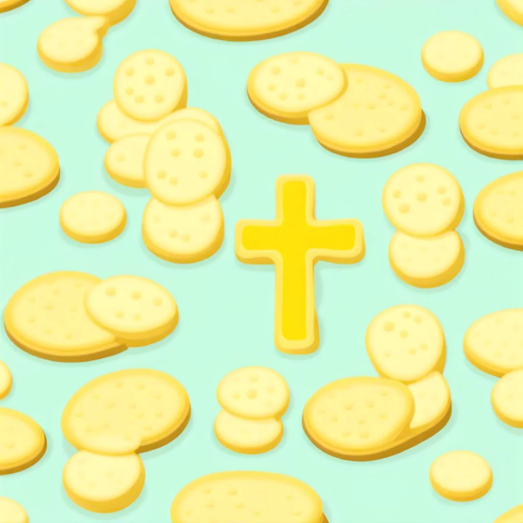 A game of biscuits where the cross wins.