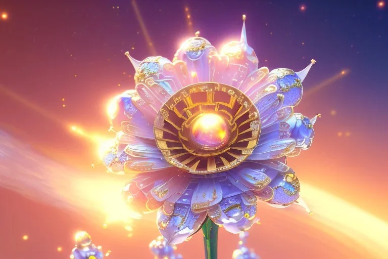  white and gold crystal flower in a galactic ambiance, full of details, smooth, bright sunshine，soft light atmosphere, light effect，vaporwave colorful, concept art, smooth, extremely sharp detail, finely tuned detail, ultra high definition, 8 k, unreal engine 5, ultra sharp focus